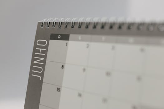 sample calendar for hockey events