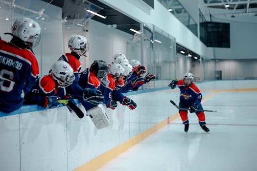 historical youth hockey game