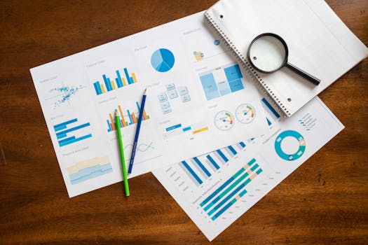 image of analytical graphs and statistics