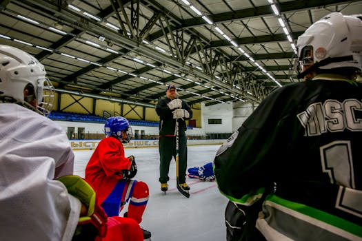 Steve Yzerman mentoring young players